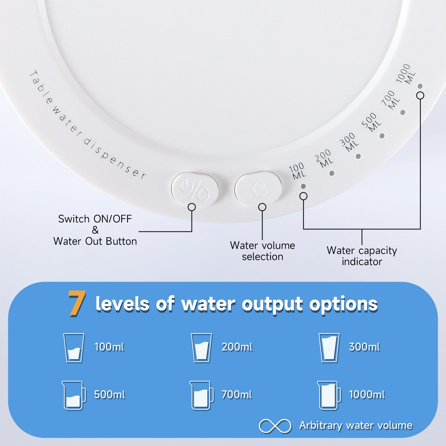 Intelligent Desktop Electric Water Pump