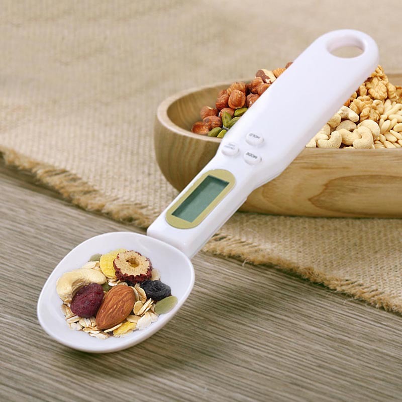 LCD Digital Kitchen Scale Spoon