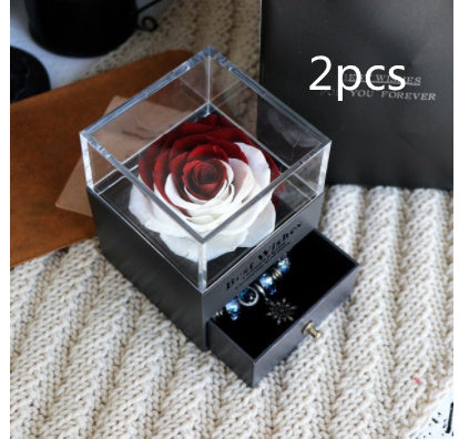 Eternal Flower Rose Jewelry Box